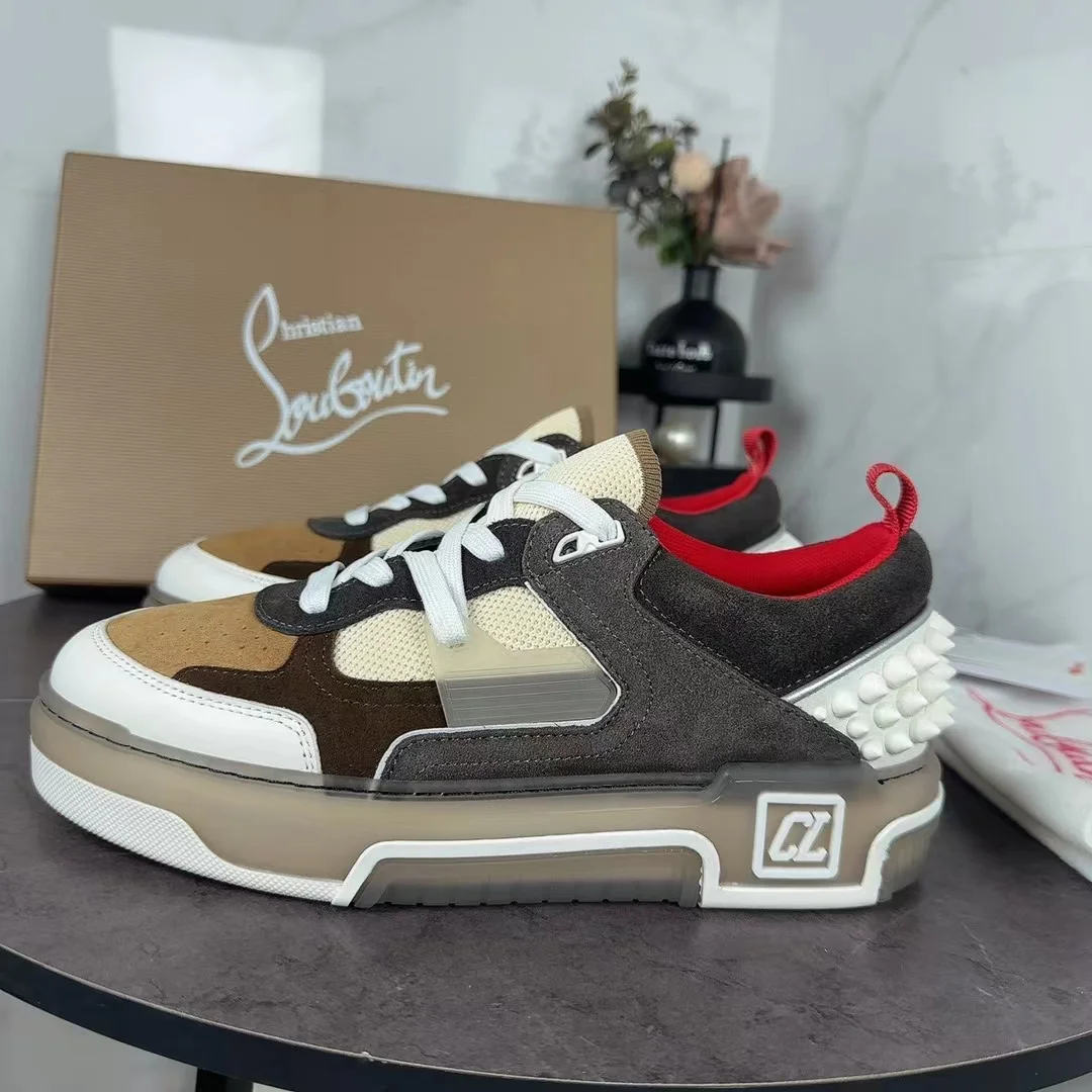 LOUBOUTIN Sneakers Calfskin Leather EU35-47 C20202608030696