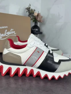 Alternative view of LOUBOUTIN Sneakers Leather Canvas EU35-48 C30202608030707