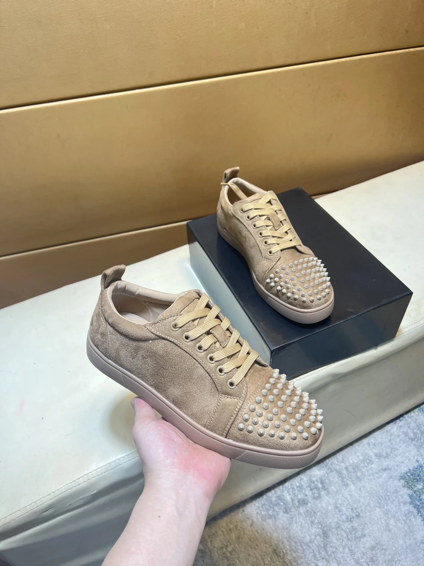 LOUBOUTIN Sneakers Leather EU38-44 B10202608030446