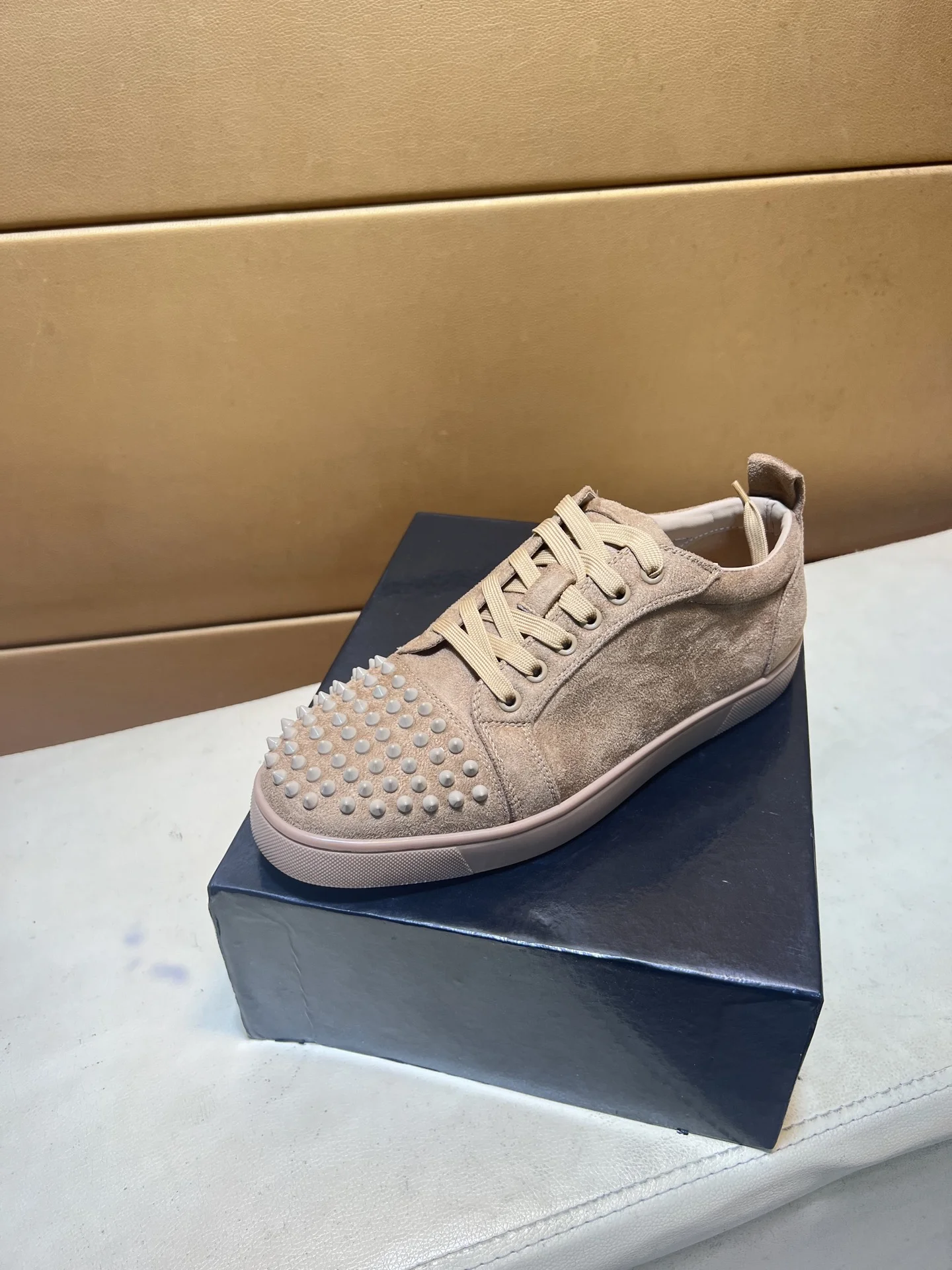 LOUBOUTIN Sneakers Leather EU38-44 B10202608030446 - Image 3