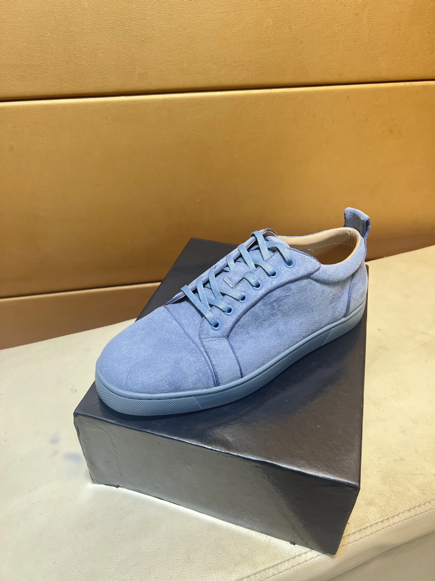 LOUBOUTIN Sneakers Leather EU38-44 B10202608030450 - Image 3