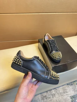 LOUBOUTIN Sneakers Leather EU38-44 B20202608030444