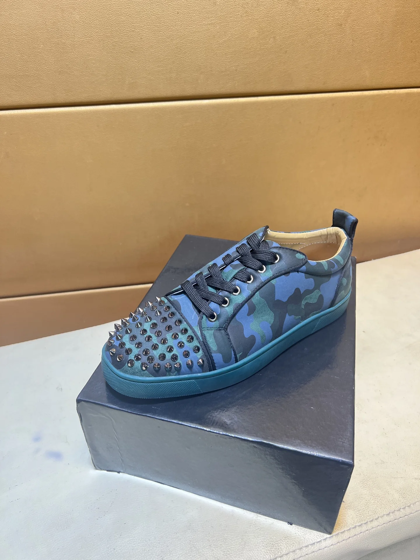 LOUBOUTIN Sneakers Leather EU38-44 B20202608030445 - Image 3