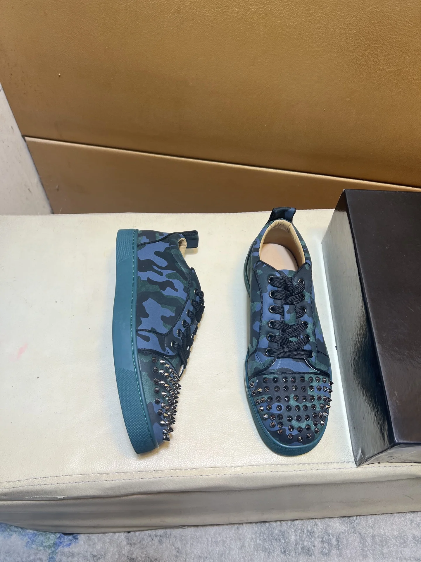 LOUBOUTIN Sneakers Leather EU38-44 B20202608030445 - Image 4