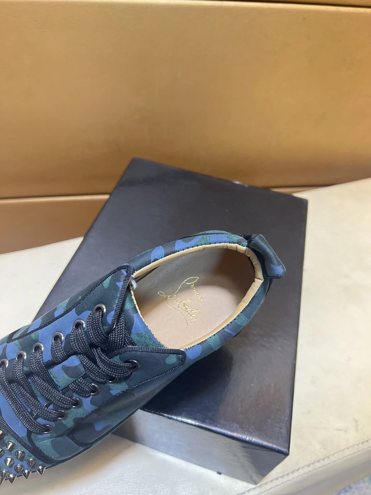 LOUBOUTIN Sneakers Leather EU38-44 B20202608030445 - Image 6