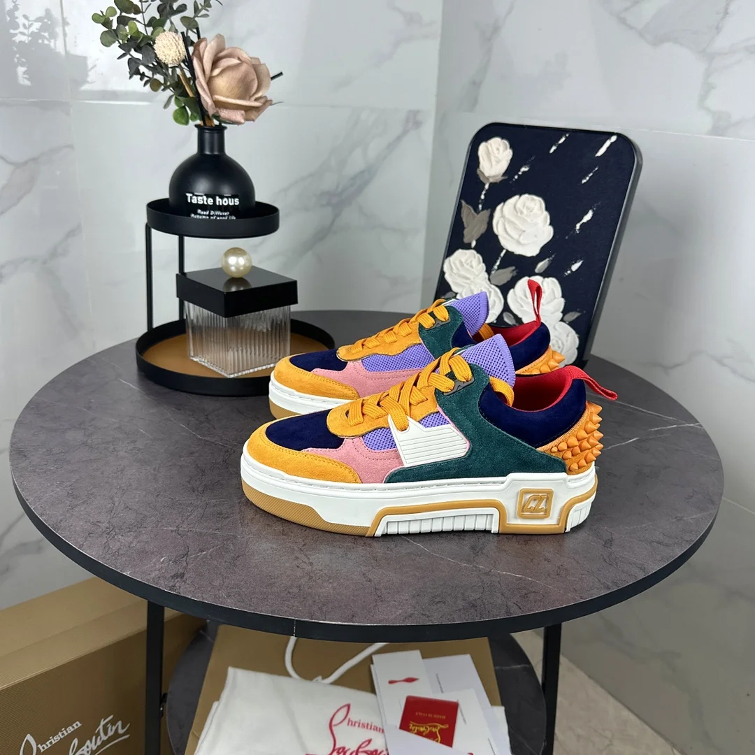 LOUBOUTIN Sneakers Leather TPU EU35-47 C20202608030697