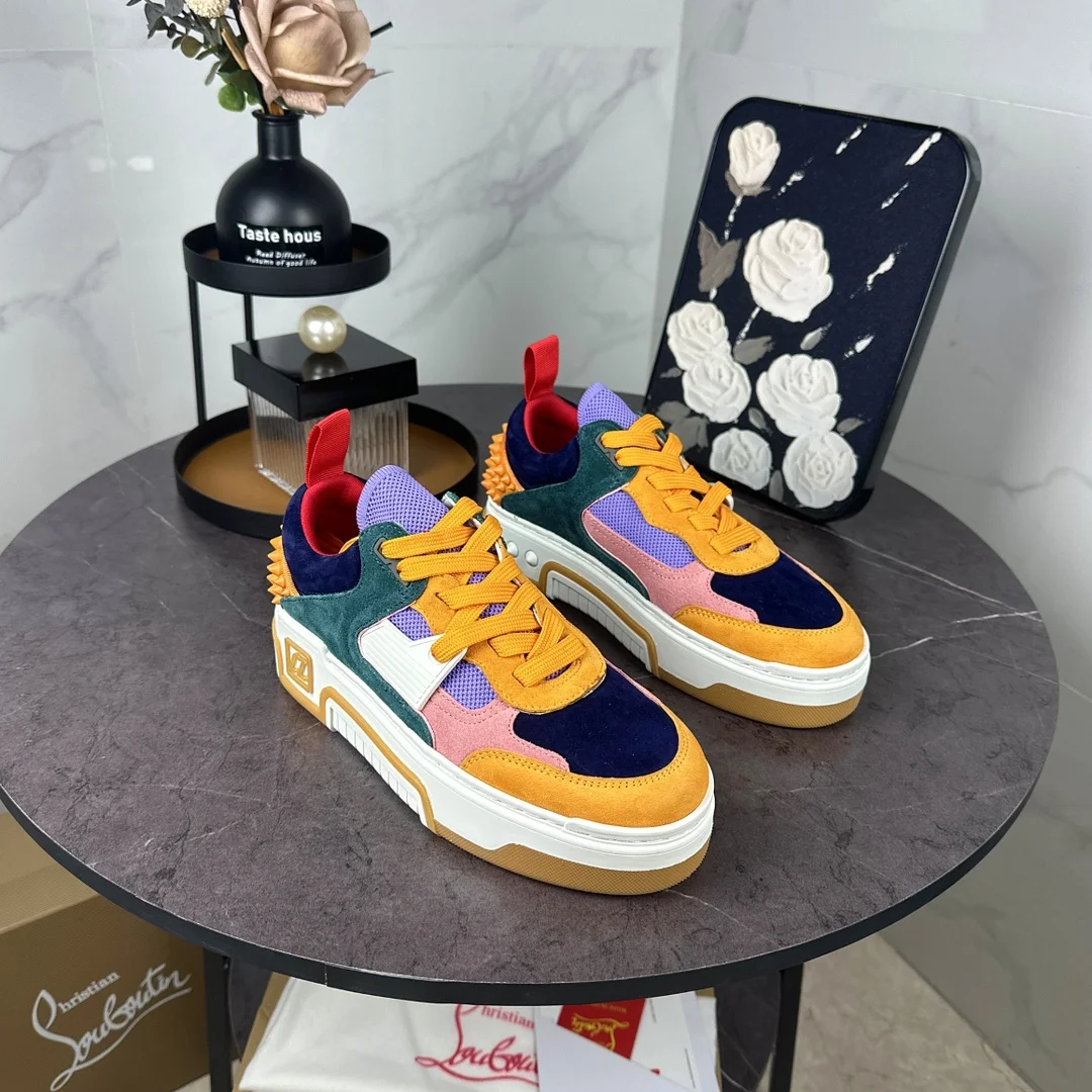LOUBOUTIN Sneakers Leather TPU EU35-47 C20202608030697 - Image 4