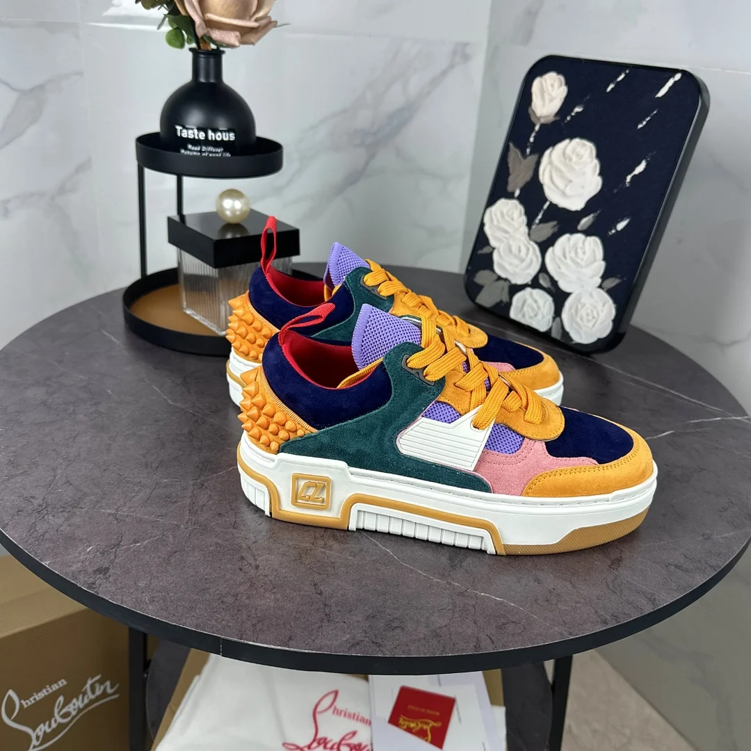 LOUBOUTIN Sneakers Leather TPU EU35-47 C20202608030697 - Image 5