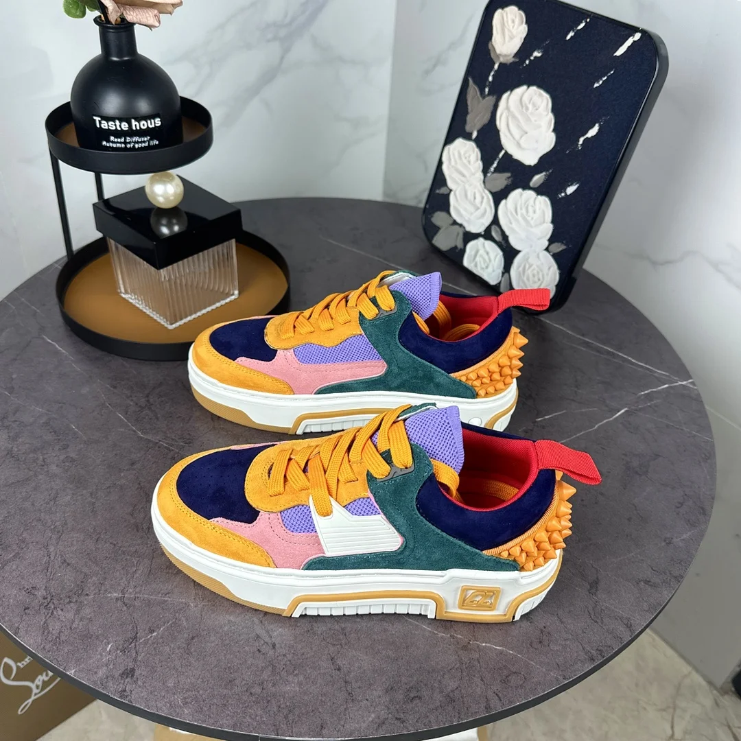 LOUBOUTIN Sneakers Leather TPU EU35-47 C20202608030697 - Image 7