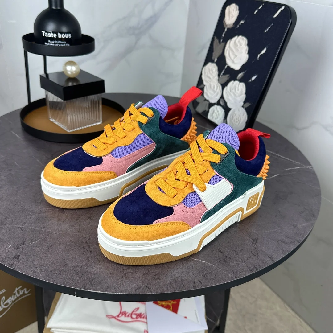 LOUBOUTIN Sneakers Leather TPU EU35-47 C20202608030697 - Image 8