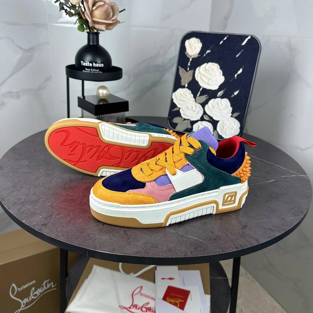 LOUBOUTIN Sneakers Leather TPU EU35-47 C20202608030697 - Image 9