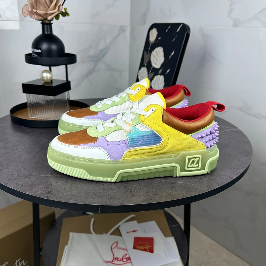 Alternative view of LOUBOUTIN Sneakers Leather TPU EU35-47 C20202608030701