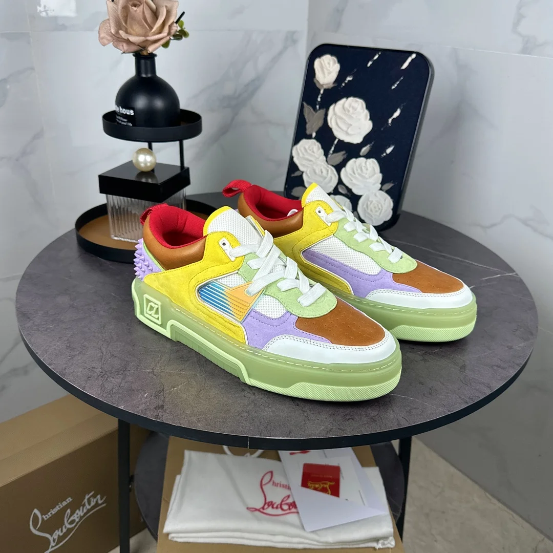 LOUBOUTIN Sneakers Leather TPU EU35-47 C20202608030701