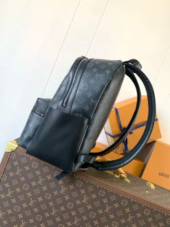 Alternative view of LV Backpacks Bags Coated Canvas (Black-Grey) 29X38X20CM E50202608071647