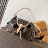 LV Backpacks Bags Coated Canvas (Brown-Beige) 24X18X36CM E80202608071736