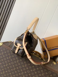 Alternative view of LV Backpacks Bags Coated Canvas (Brown-Beige) 24X18X36CM E80202608071736