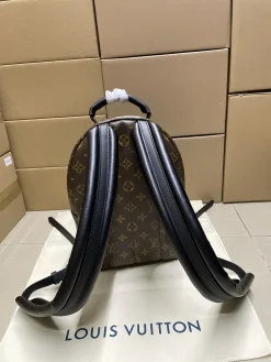 Alternative view of LV Backpacks Bags Leather (Brown-Black) One Size E00202608072751