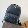 LV Backpacks Bags Monogram Canvas (Black-Dark Grey) 40X30X20CM E50202608072126