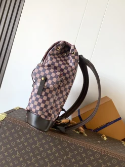 Alternative view of LV Backpacks Bags Monogram Canvas (Brown-White) 41X47X13CM F80202608072069