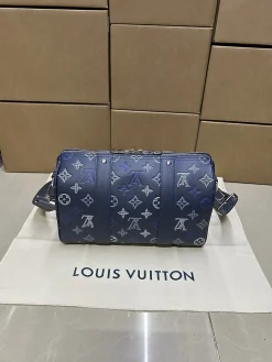 Alternative view of LV Bags Calf Leather (Blue-Silver) One Size F00202608070746