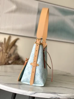 Alternative view of LV Beach Bags Monogram Canvas (Light Blue-Tan) 29X24X12 D70202608072459