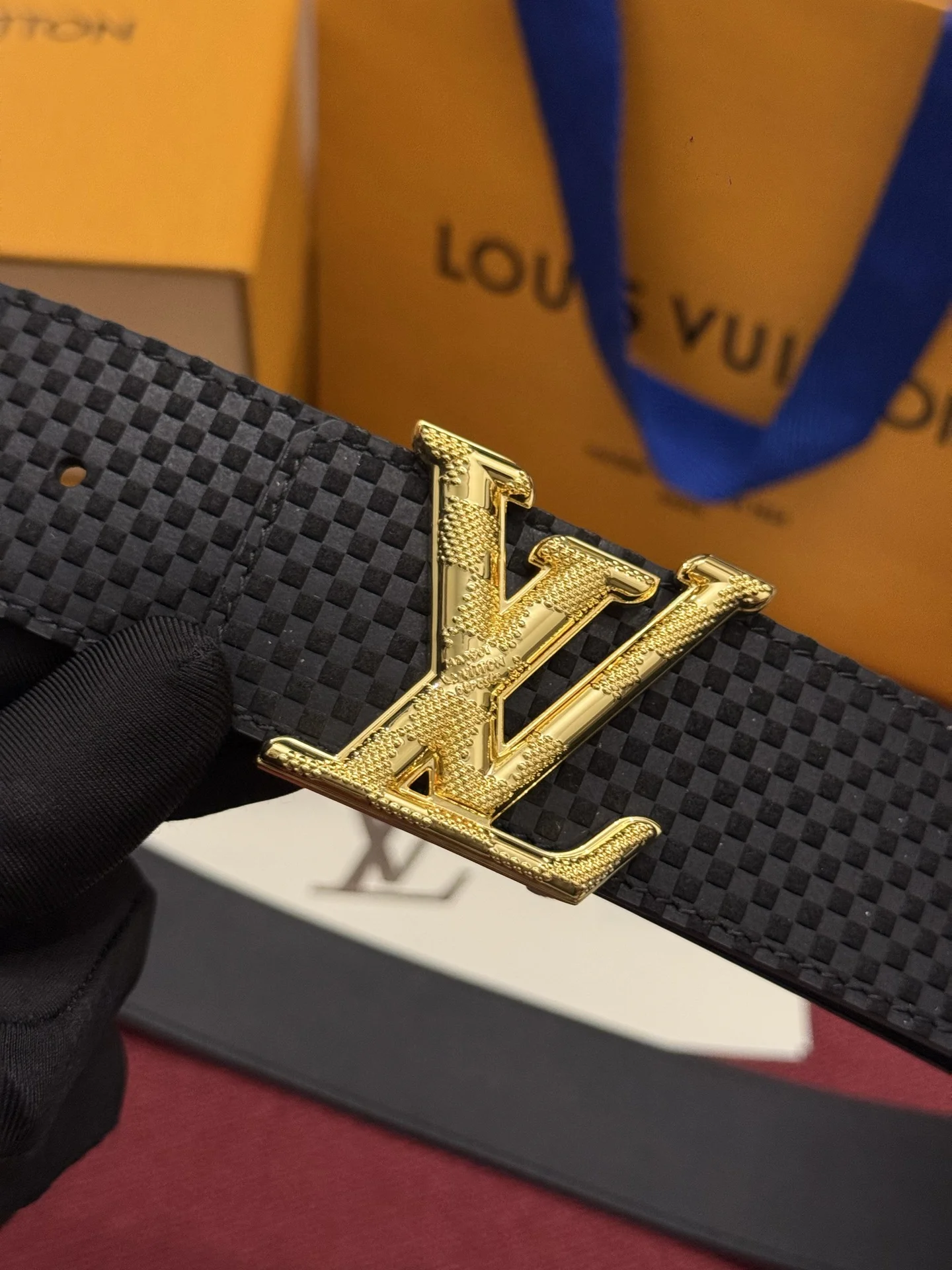 LV Belts Canvas Leather A60202608050342