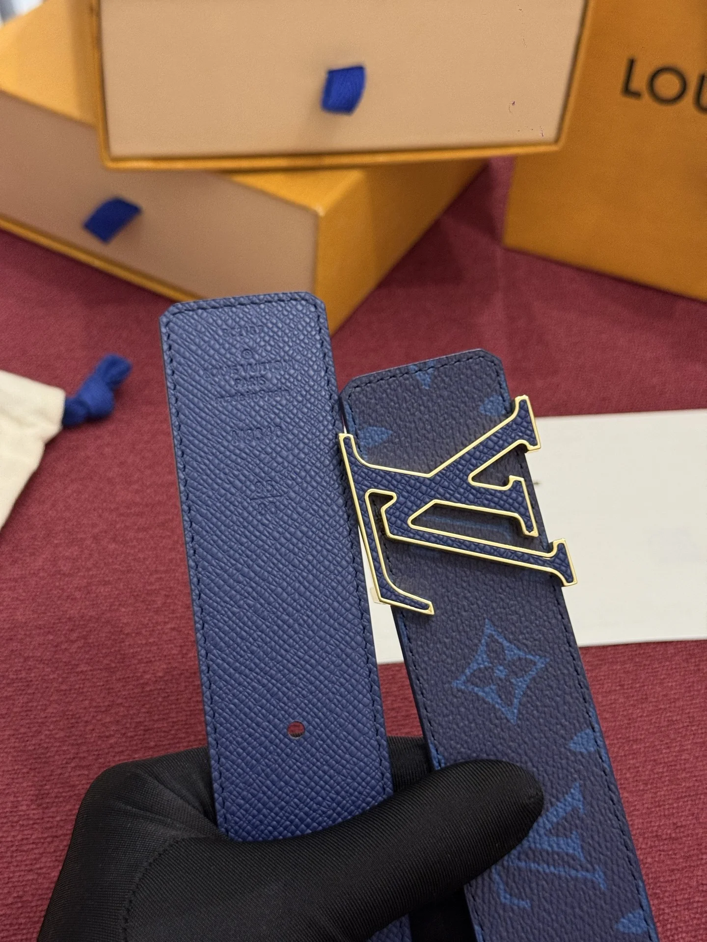 LV Belts Leather & Canvas A60202608050335 - Image 2