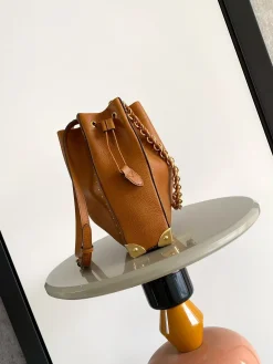 Alternative view of LV Bucket Bags Calf Leather (Brown-Gold) 23X27X8CM G00202608071470