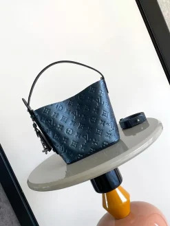 LV Bucket Bags Monogram Canvas (Dark Blue) 16X18X12CM G50202608071002