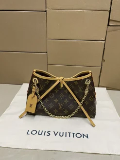 LV Bucket Bags Original Leather (Brown-Tan) E20202608072774