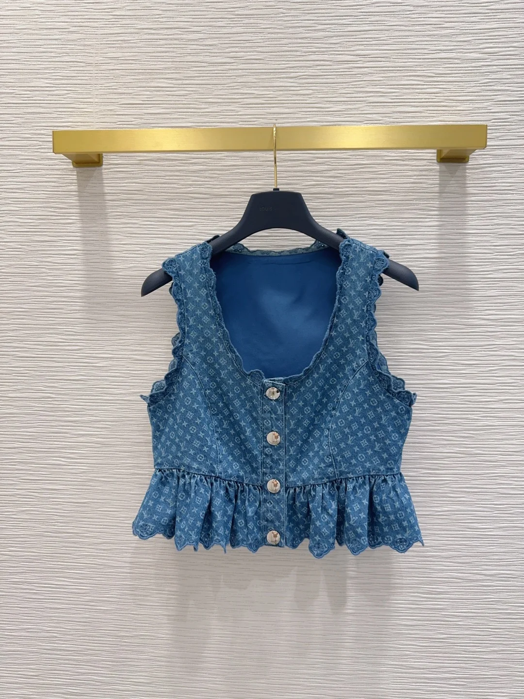 LV Clothing Denim Cotton S M L XL B85202608041975