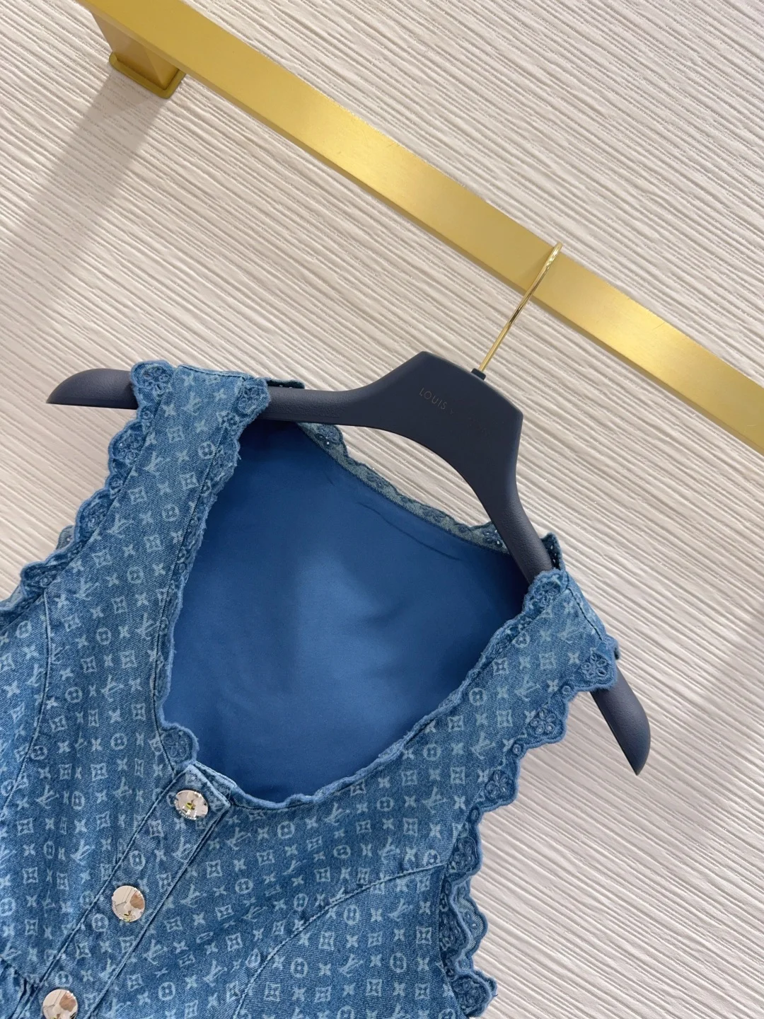 LV Clothing Denim Cotton S M L XL B85202608041975 - Image 2