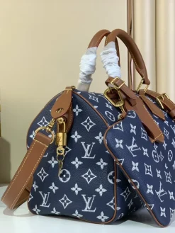 Alternative view of LV Crossbody Bags Calf Leather (Dark Blue-Brown) 30X17X21CM I00202608070365