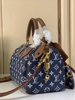 Alternative view of LV Crossbody Bags Calf Leather (Navy-Brown) 25X15X15CM H50202608070330