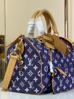 Alternative view of LV Crossbody Bags Calf Leather (Navy-Tan) 30X17X21 CM I00202608070370