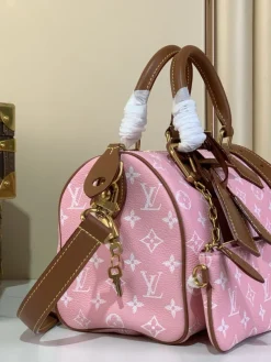 Alternative view of LV Crossbody Bags Calf Leather (Pink-Brown) 25X15X15 CM H50202608070336