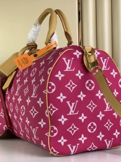 Alternative view of LV Crossbody Bags Calf Leather (Pink-White) 40X26X23 CM A080202608070411