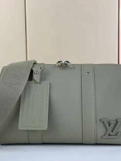LV Crossbody Bags Calf Leather (Sage Green) 27X17X13 CM F20202608071185