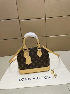 LV Crossbody Bags Calfskin Leather (Brown-Tan) One Size E50202608071349