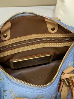 Alternative view of LV Crossbody Bags Calfskin Leather (Light Blue-Gold) 25X15X15CM A050202608070324