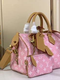 Alternative view of LV Crossbody Bags Calfskin Leather (Pink-Tan) 25X15X15CM H50202608070333