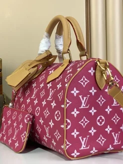 Alternative view of LV Crossbody Bags Calfskin Leather (Pink-Tan) 30X17X21CM I00202608070371