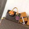 LV Crossbody Bags Coated Canvas (Brown-Tan) 30x21x17 cm E60202608071591