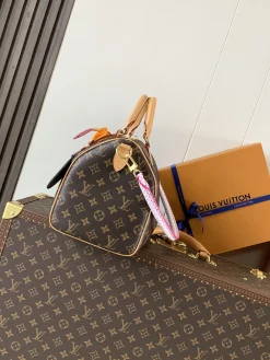 Alternative view of LV Crossbody Bags Coated Canvas (Brown-Tan) 30x21x17 cm E60202608071591