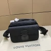 LV Crossbody Bags Embossed Leather (Black) One Size F00202608071352
