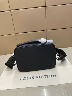 Alternative view of LV Crossbody Bags Embossed Leather (Black) One Size F00202608071352