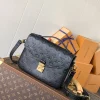 LV Crossbody Bags Empreinte Calfskin (Black-Gold) 25X19X7CM F50202608070926