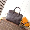 LV Crossbody Bags Empreinte Leather (Brown-Gold) 25X19X15CM F00202608071238