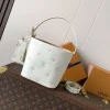 LV Crossbody Bags Empreinte Leather (White-Pink) 16X18X12CM E50202608071600