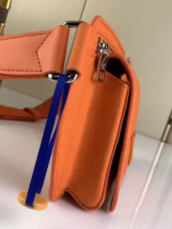 Alternative view of LV Crossbody Bags Grained Calf Leather (Orange-Silver) 30X16X3CM E50202608071199